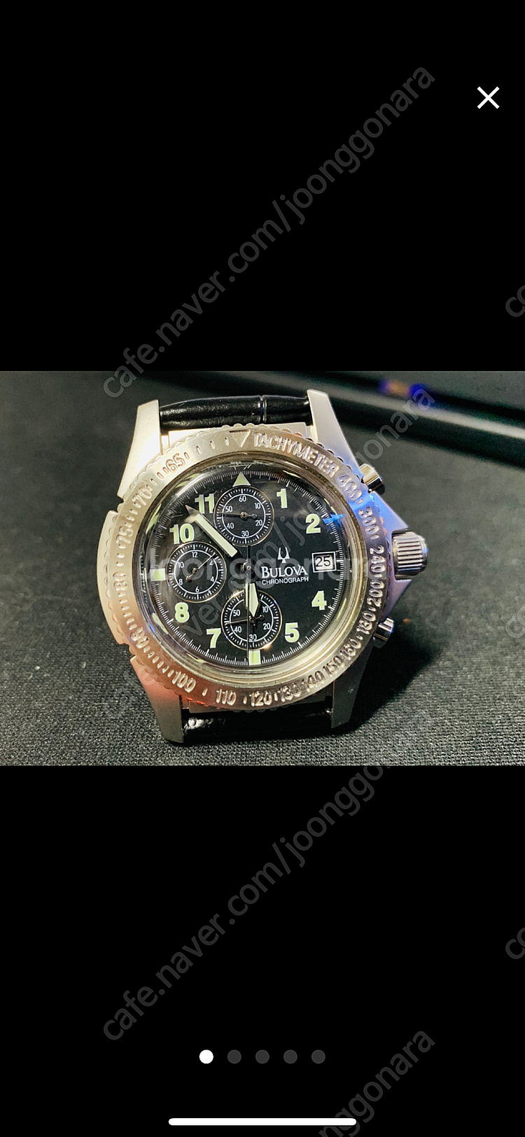 부로바 빈티지 크로노그래프 쿼츠--0