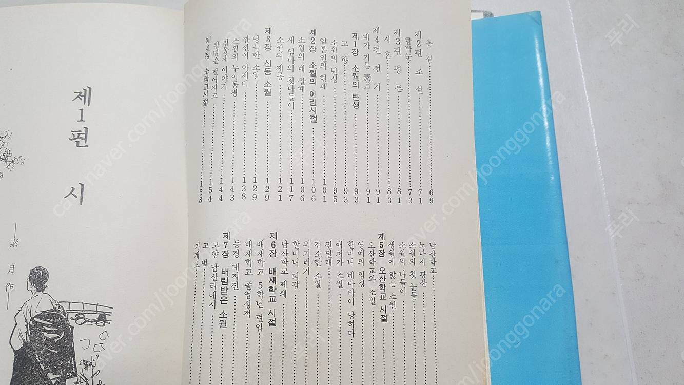 김소월 시인 관련서적 판매합니다.--4