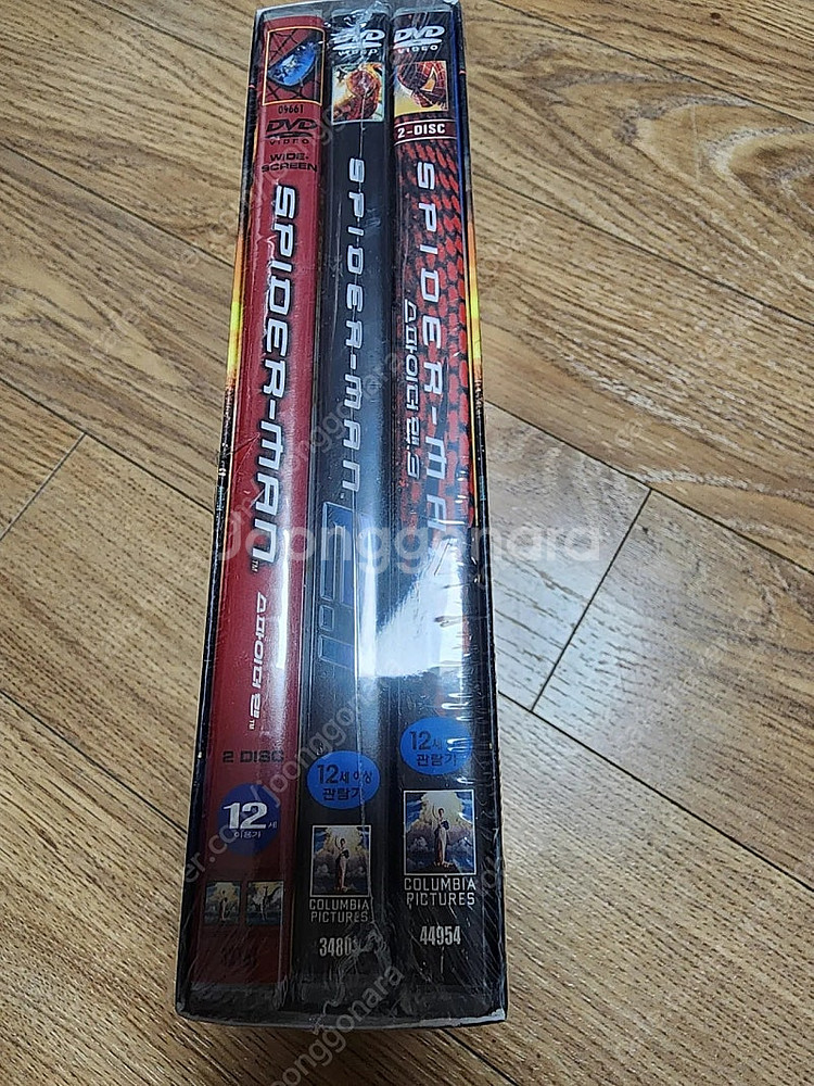 스파이더맨 트릴로지 박스세트 dvd 미개봉 스파이더맨2 컬렉터즈 dvd 세트--4