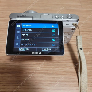 삼성 nxmini +9mm 렌즈 set 화이트 택포