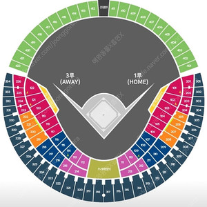9월 7일 LG트윈스 vs SSG랜더스 잠실경기 3루 레드 2연석