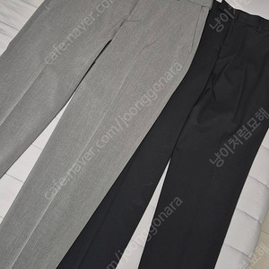 정장바지 슬랙스 2벌 일괄판매 (32/테이퍼드핏)