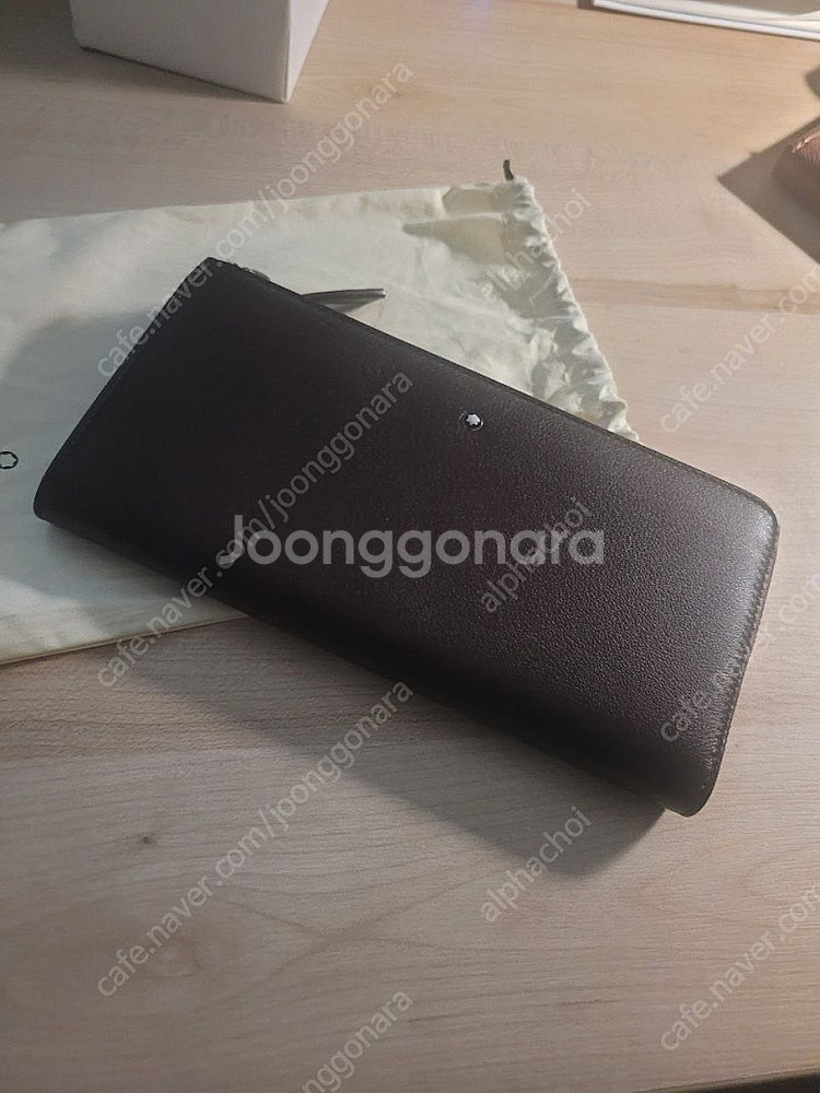 몽블랑 마이스터튁 스푸마토 지퍼 장지갑--0