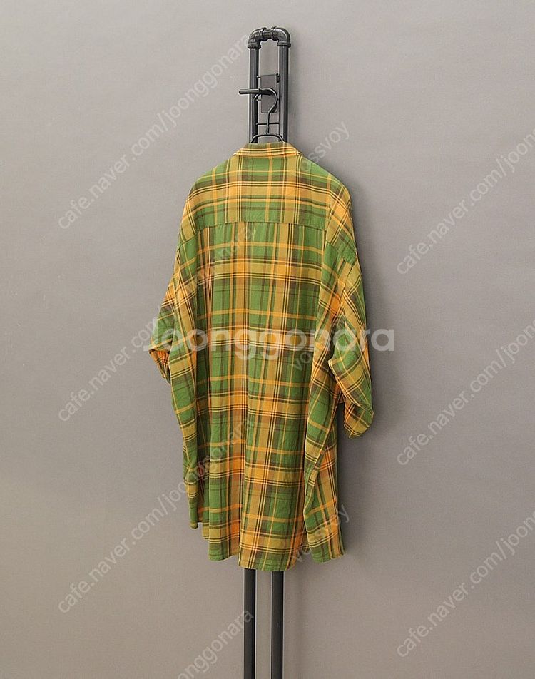BEAMS JPN 빔즈 마드라스체크 워시드 릴랙스 이지...--6