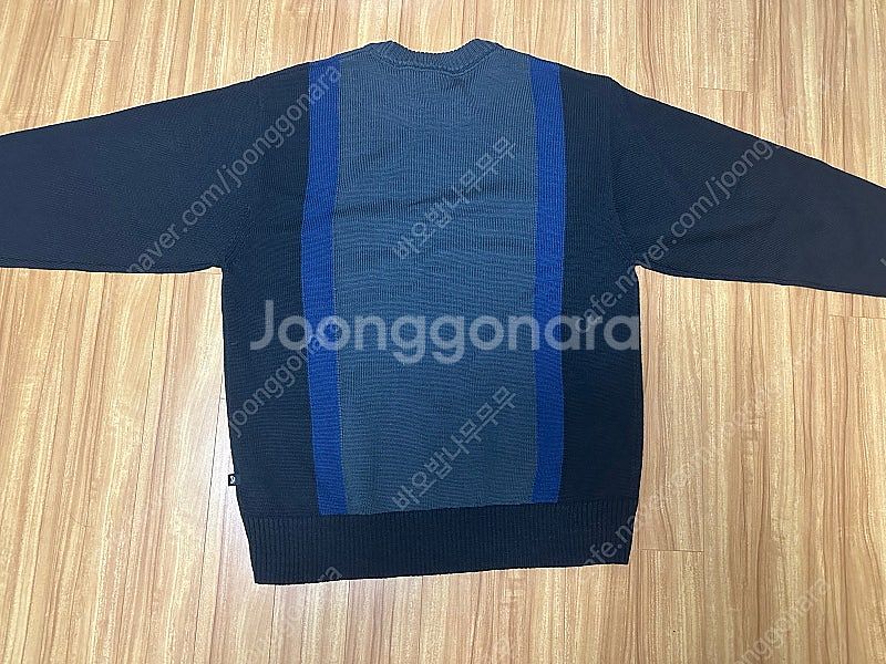 [XL] 나이키 sb 스우시 로고 니트 다크 스모크그레이--2