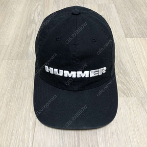 [15,000] (ONE SIZE) 험머 HUMMER OG 로고 볼캡 블랙