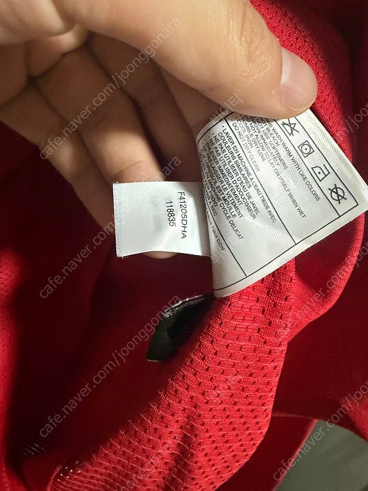 정품 05 맨유 보다폰 루니 풀 오피셜패치 S사이즈--4