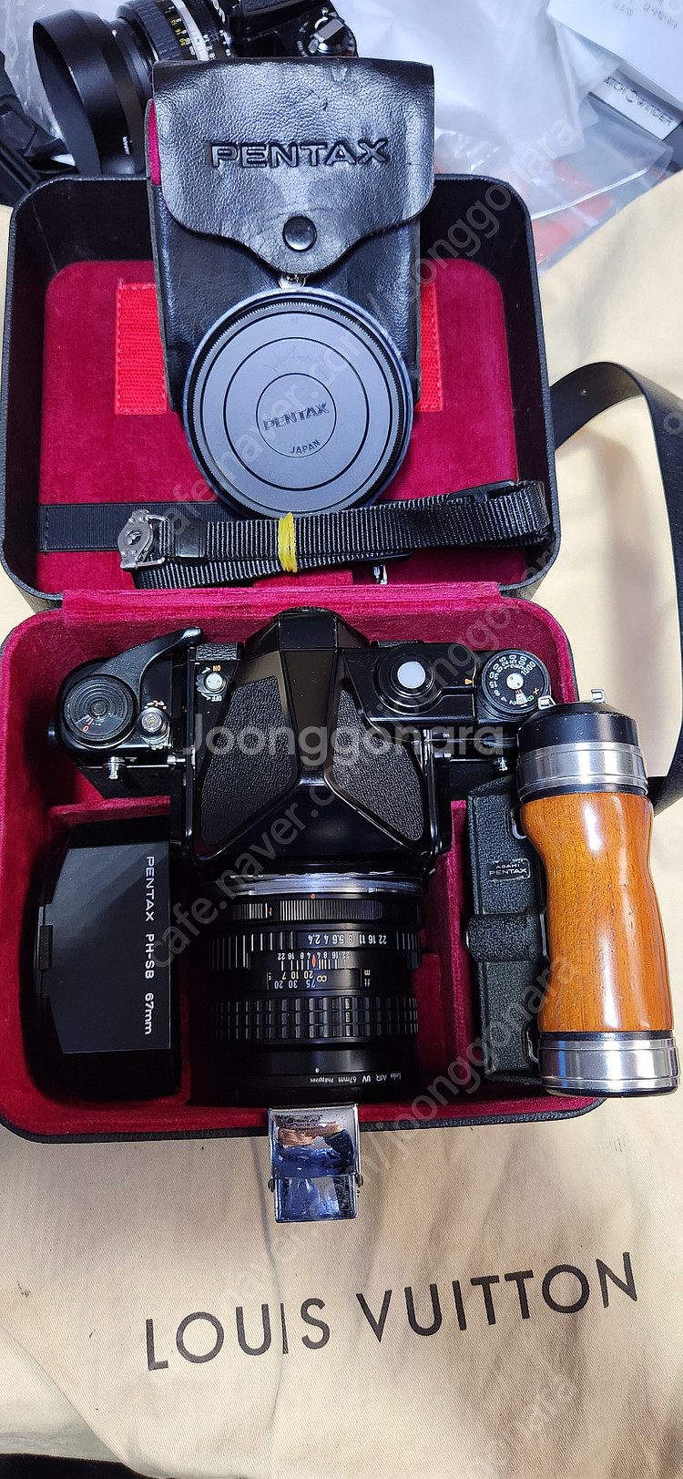 Pentax 67인하(신형A급), 4LR44 기능노출정...--1