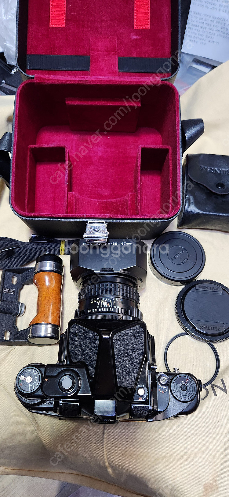Pentax 67인하(신형A급), 4LR44 기능노출정...--9
