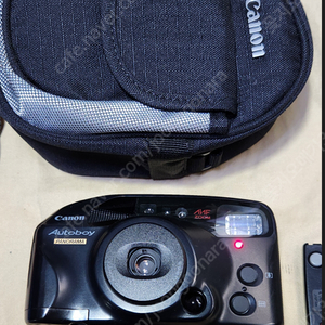 CANON 뉴오토보이(A급,파노라마), 2CR5 기능, 금일날짜, 리모컨정상, 스트랩, 제짝케이스.