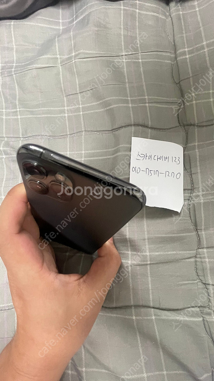 아이폰11프로 스페이스그레이 256GB 하자 없음 배터...--3