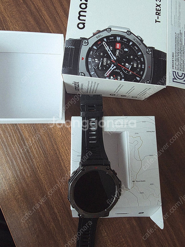Amazfit T-Rex 3 블랙 깨끗 기스없음 풀박스--1