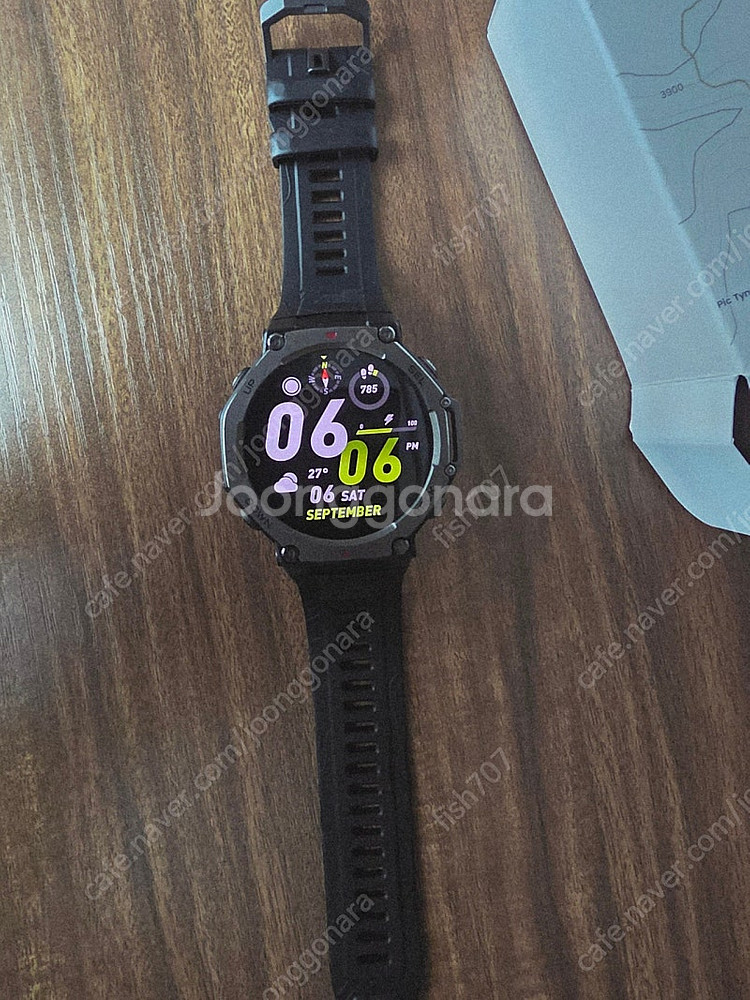 Amazfit T-Rex 3 블랙 깨끗 기스없음 풀박스--6