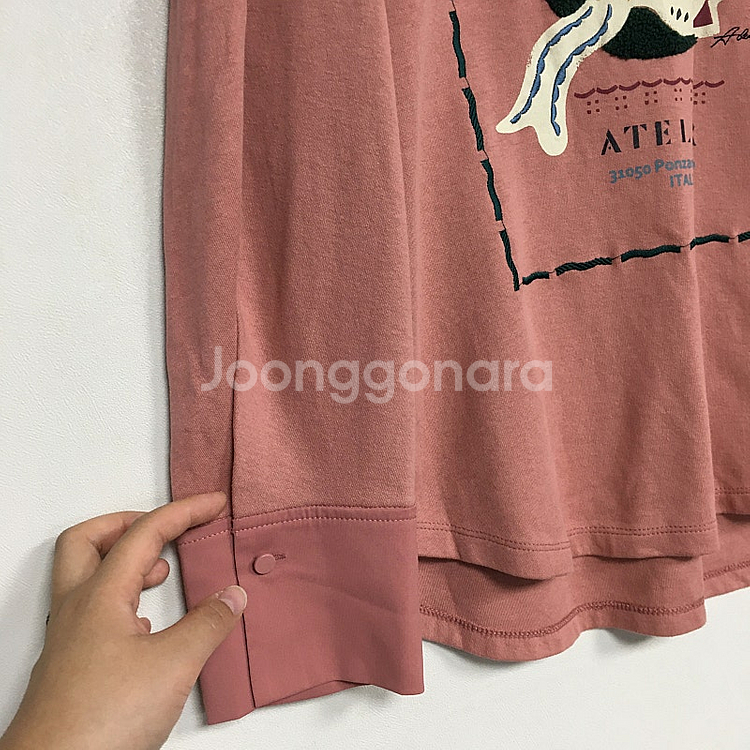 베네통 여성 긴팔 자수 티셔츠 85 / 랑방 마인 오브...--2