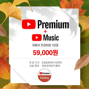 유튜브프리미엄 365데이 매달 4천원대로