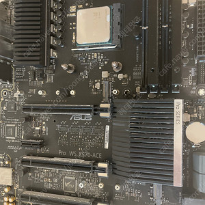 ASUS Pro WS X570-ACE 아이보라 + 라이젠 3900X + 삼성 DDR4 64GB RAM