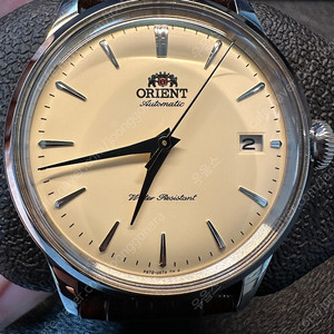 오리엔트 밤비노 38mm 크림다이얼 거의 새것