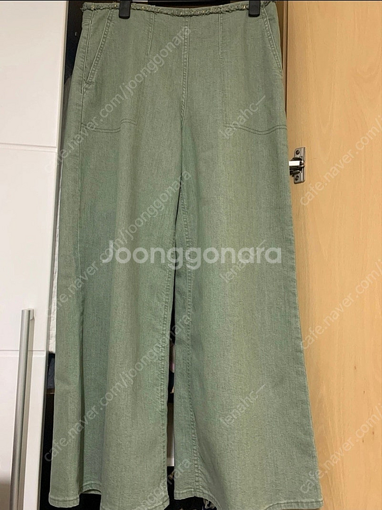 타임 면 스판 팬츠--0
