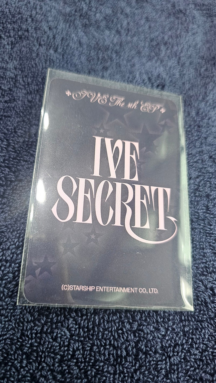 아이브 시크릿 포카 (장원영 레이 이서 리즈 가을) 이미지