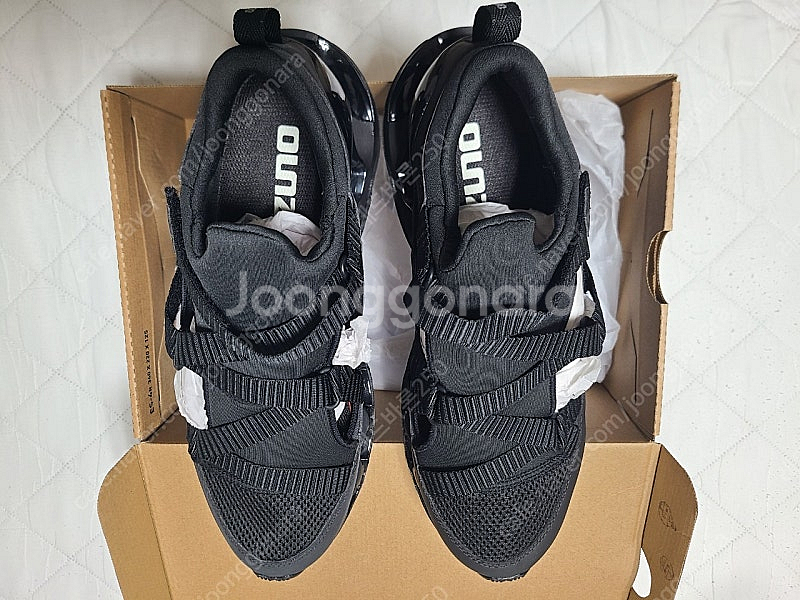 (새상품) 미즈노 웨이브 프로페시 스트랩 블랙 290--0