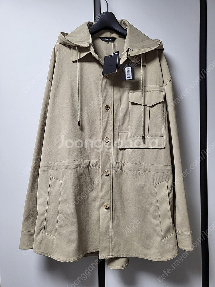 시스템옴므 후드 점퍼 자켓--0