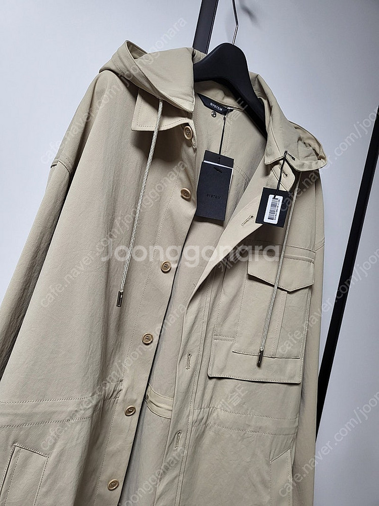 시스템옴므 후드 점퍼 자켓--2