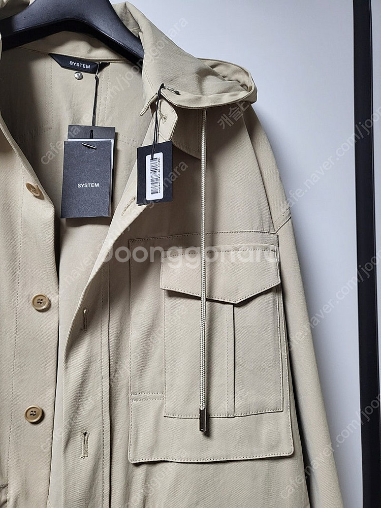 시스템옴므 후드 점퍼 자켓--5