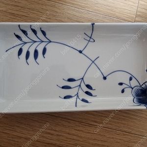 로얄코펜하겐 블루메가 사각접시