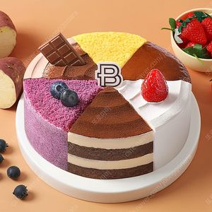 마지막 1장이요) 파리바게트 케익 기프티콘(다른케익, 타제품 교환가능)