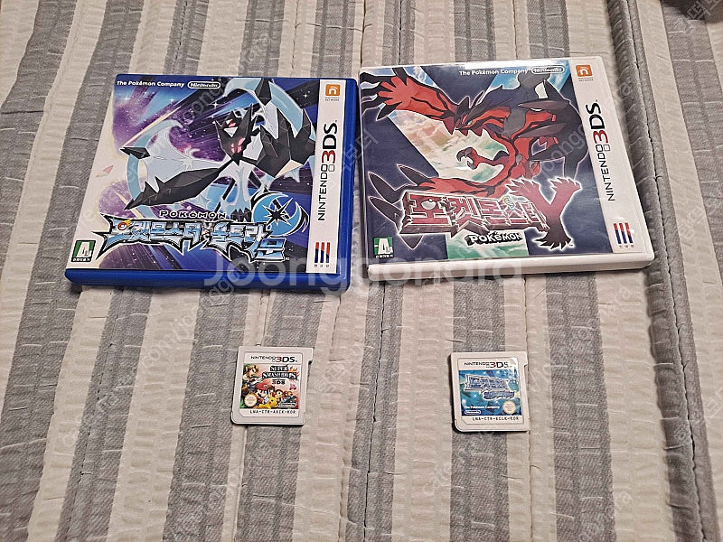 포켓몬스터 3ds게임 판매(울트라문,Y,알파사파이어)--0