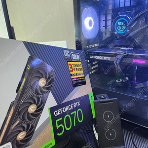 조택 RTX 5070 solid 제품 팝니다.(서울 영등포)