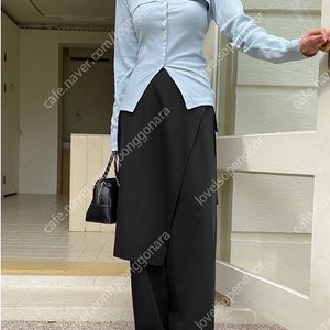 당당걸 자체제작 랩스커트 와이드 슬랙스