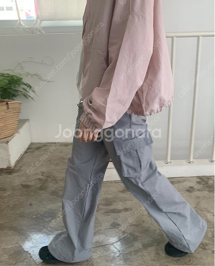 니어웨어 언유즈얼리 스트링 카고 팬츠--0