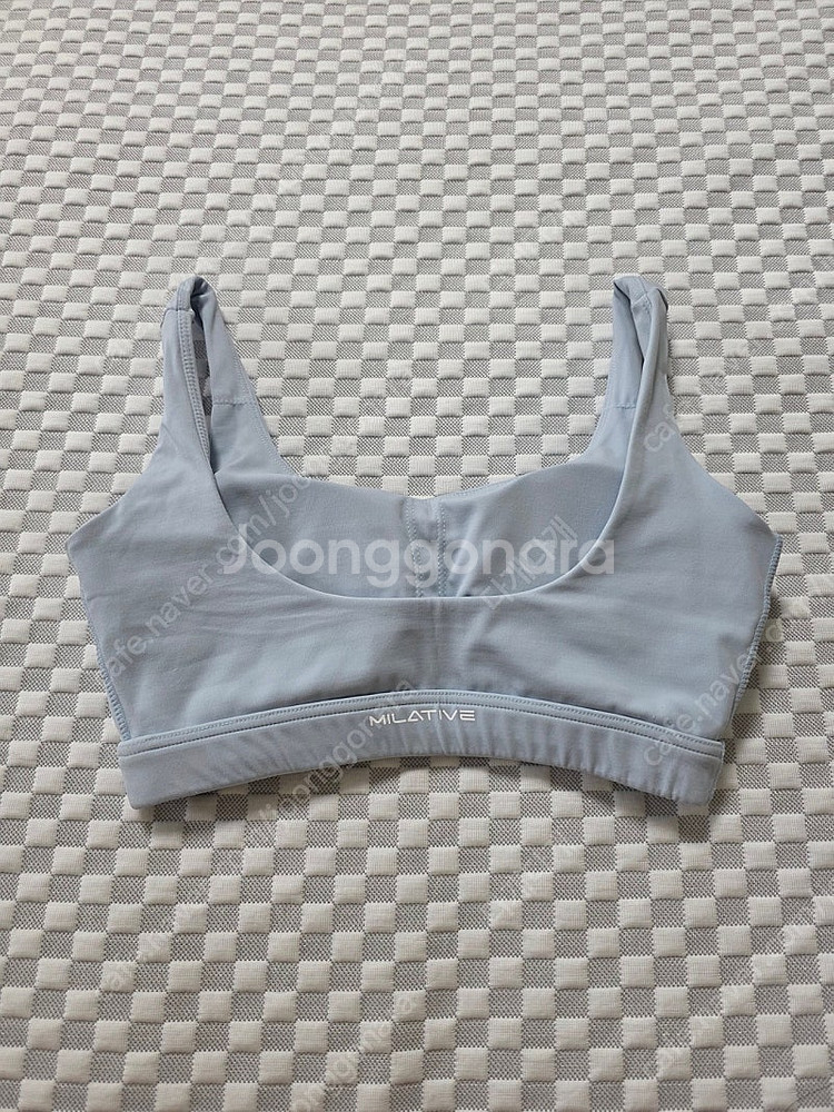 밀라티브 폴웨어 모찌탑 S 하늘색 판매합니다--1