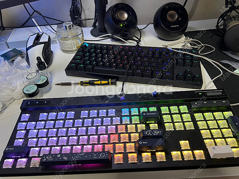 커세어 K70 max 래피드트리거 기계식키보드 풀윤활 ...--4