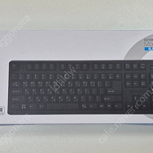 큐센 무선 키보드 마우스 세트 MK-450 블랙컬러 새제품 택포 15000원