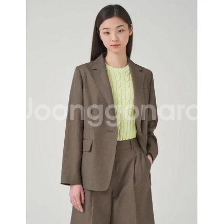 23 빈폴 레이디스 린넨 블레이저 자켓 95 / 랑방 ...--0