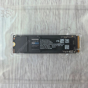 삼성 990 EVO 2TB NVMe SSD 팝니다. 택포 15만원