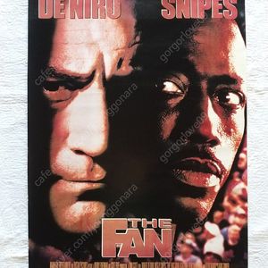 THE FAN,1996년 10월,스크린 부록 포스터,장국영,로버트 드니로, 웨슬리 스나입스