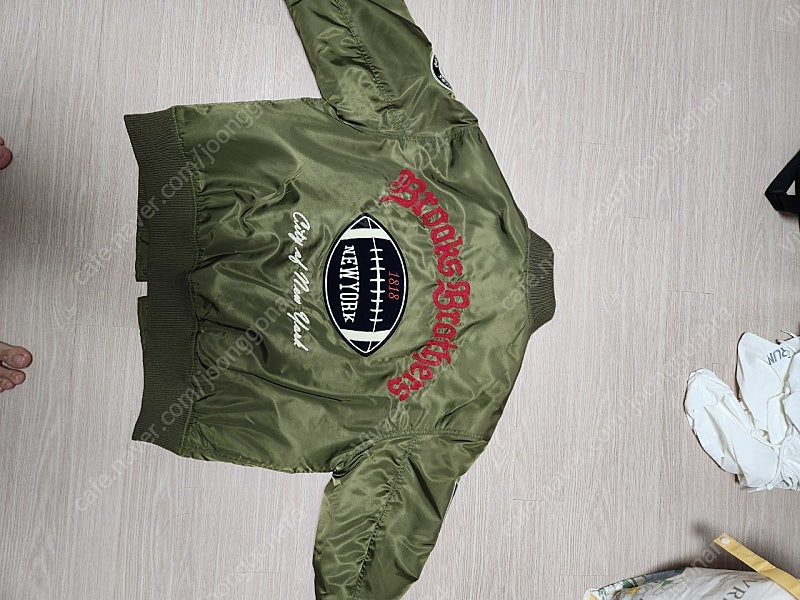 브룩스 브라더스 바시티 자켓--1