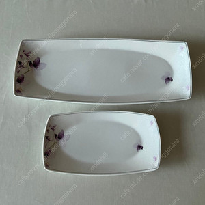 반찬 접시 그릇 찬기 긴 접시