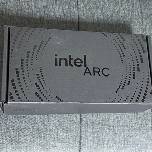 Intel ARC B580 한정판 그래픽카드, 인텔 정품 랜카드