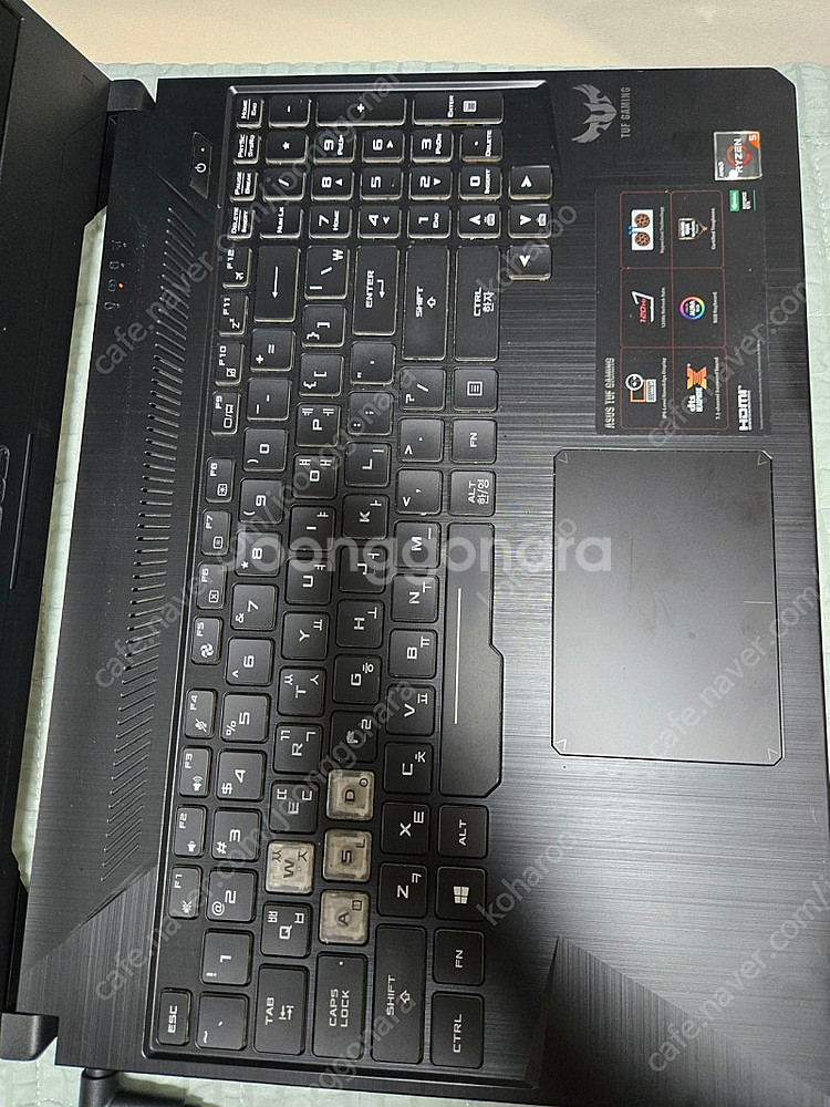 아수스 tuf gaming 노트북 팝니다--1