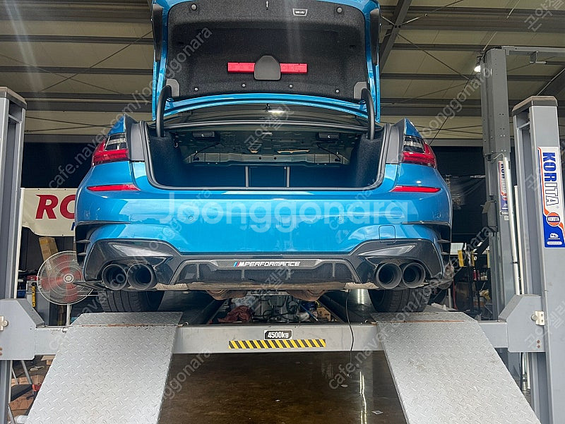 M340i M440i 아우라에스 배기 + 105파이 4...--2