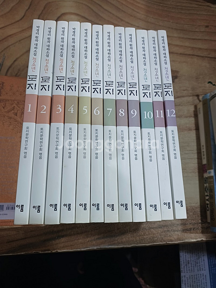 청소년 토지 (1 ~12권 .완. ) 택포--1
