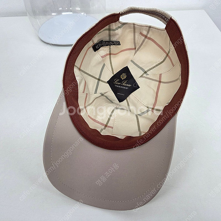 로로피아나 스톰시스템 로고 볼캡 모자 M 베이지--6