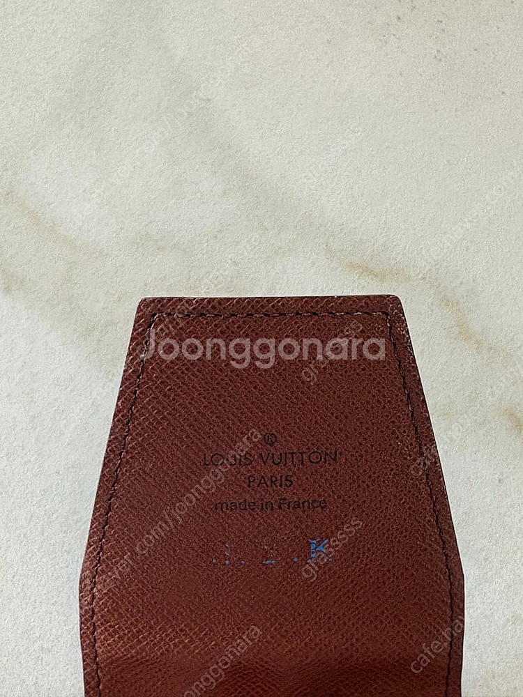 정품 루이비통 모노그램 시가렛 케이스 가죽 케이스--4