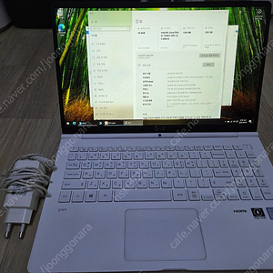 엘지 그램 15ZD970-GX50K i5-7200U 16g 256g 15.6인치 램16gb 업그레드