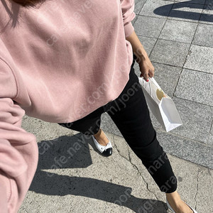 르깜봉 제작 맨투맨 핑크 소라