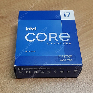 인텔 i7-13700K 랩터레이크